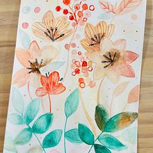 Florecer. Botanical Illustration, Traditional illustration, Painting, and Watercolor Painting project by Luciana DP - 02.25.2025
