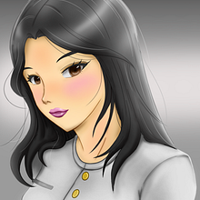 Retrato monocromático . Character Design, Digital Drawing, Digital Illustration, Traditional illustration, and Manga project by Aléxia Victória - 02.26.2025