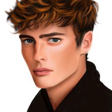 Gaze. Digital Illustration project by shaima_binali - 02.26.2025