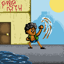 Proyecto final Carlos el Cobra. Un progetto di Animazione di personaggi, Videogiochi, Pixel art e Sviluppo di videogiochi di lucassalvatierrafdz - 26.02.2025