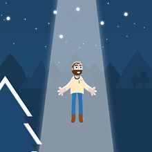 Abduction Ovni Animation . Animație și Grafică în mișcare de Angel Gabriel Sánchez Zambrano - 02.27.2025