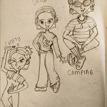 Diseño de personaje. Character Design, Drawing, Figure Drawing, and Sketching project by Fer - 02.27.2025