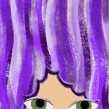 A girl with lavender hair. 2D Animation, Character Animation, Digital Drawing, Character Design, Traditional illustration, Digital Illustration, and Animated Illustration project by yulsheremet - 02.28.2025