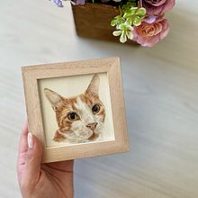 Petpotrait. Un proyecto de Bellas Artes, Ilustración naturalista				, Pintura y Pintura a la acuarela de sarahmariapaz - 28.02.2025