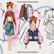 ATRBOOK DIGITAL. Digital Illustration, Fashion Design, Graphic Design, Vector Illustration, and Fashion Illustration	 project by Vane Abascal - 03.01.2025