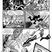 Proyecto final del curso:Introducción a la creación de viñetas con Clip Studio Paint. Comic, Digital Illustration, and Traditional illustration project by Carlos Cardozo - 03.02.2025