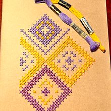 Cuaderno bordado. Arts, Crafts, DIY, Embroider, and Paper Craft project by ainhoa1980 - 03.02.2025