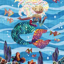 CREACIÓN DE PERSONAJES COLORIDOS CON   PATRONES (Relleno).. Un progetto di Illustrazione digitale, Disegno, Illustrazione tradizionale, Character design e Collage di Patri Visci - 03.03.2025