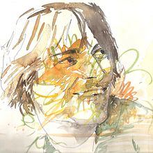 Kurt. Portrait Drawing, Painting, Watercolor Painting, and Sketchbook project by Juan Freddy Abarca Cordero - 03.03.2025