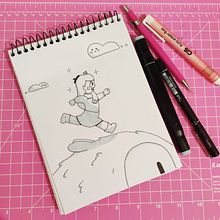 Hilda. Character Design, Digital Illustration, and Manga project by Suelen Dias - 03.03.2025