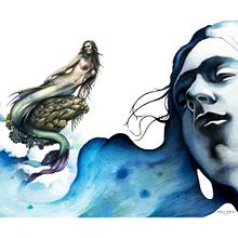 As a Mermaid. Un projet de Illustration traditionnelle, Beaux Arts, Conception de personnages, Aquarelle, Illustration jeunesse, Dessin artistique, Illustration éditoriale , et Gestion de portefeuille de James Parisi - 03.03.2025