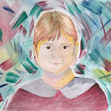 Retrat amb aquarel.la. Portrait Drawing project by nuriaacr - 03.04.2025