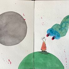 Playful World. Un progetto di Bozzetti, Creatività, Disegno, Illustrazione tradizionale, Pittura ad acquerello e Sketchbook di Miranda - 04.03.2025