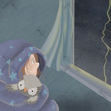 Colores en el cielo. Digital Illustration, Traditional illustration, Drawing, Narrative, and Children's Illustration project by Sharon Barcs - 03.04.2025