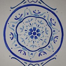 Mandala. Un progetto di Pittura ad acquerello di mani_23 - 05.03.2025