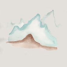 En la montaña . Drawing, and Watercolor Painting project by María Cheb Terrab - 03.05.2025