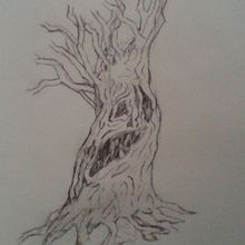 Dibuix Arbre. Traditional illustration project by Yoset Emanuel Oviedo Henrriquez - 03.05.2025