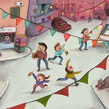 Ramadan in Egypt . Projekt z dziedziny Trad, c, jna ilustracja, Ilustracja c, frowa,  R, sunek, Craft,  Sztuki piękne,  Malarstwo, R, sunek c, frow, Ilustracje dla dzieci, Malarstwo c, frowe,  R, sunek art, st i czn użytkownika israashalabyart10 - 05.03.2025