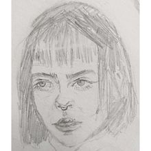 Rage. Drawing, Pencil Drawing, Sketching, and Portrait Drawing project by Alejandra López Quintero - 03.06.2025