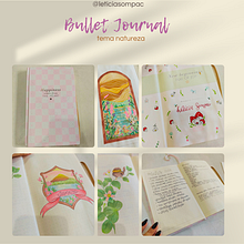 Bullet Journal - Natureza por Leticia Sompac. Drawing, H, Lettering, Traditional illustration, and Lettering project by Leticia Sompac - 03.06.2025