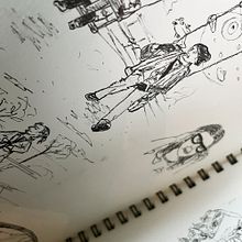 Dibujo para principiantes con Puño, de LAU. Projekt z dziedziny R, sunek ołówkiem,  R, sunek, Kreat, wne zabaw, z dziećmi i Sketchbook użytkownika laulagr - 07.03.2025