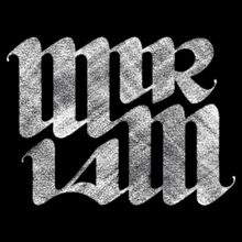 Mein Name vektorisiert als Calligraffiti. Een project van Kalligrafie van Miriam Fluri - 07.03.2025