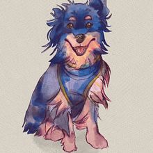 Koda. Un projet de Théorie des couleurs, B, e dessinée, Illustration traditionnelle , et Peinture de rukia1991 - 07.03.2025