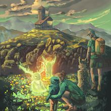 Familly hike. Projekt z dziedziny R, sunek c, frow, Ilustracja c, frowa, Malarstwo c i frowe użytkownika Agata Stręg-Lesik - 09.03.2025