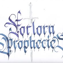 Forlorn Prophecies. Calligraph, and Logo Design project by Ricardo García Lumbreras - 03.09.2025
