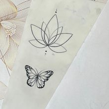 Fine Line . Un progetto di Design di tatuaggi di alba147 - 09.03.2025