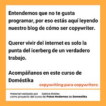 Copywrting y trabajos para los de ciencias sociales . Advertising, Communication, Cop, writing, Stor, and telling project by sabina_robles14 - 03.10.2025