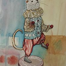 Ratón malabarista. Un proyecto de Ilustración tradicional de Jaime Daroca - 10.03.2025