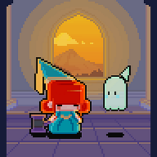 Ella. Character Design, Video Games, Pixel Art, Game Design, and Digital Illustration project by Samantha Gonzáles - 03.10.2025
