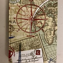 Bitácora de viaje con encuadernación francesa. Arts, Crafts, Bookbinding, Collage, DIY, and Fine Arts project by Paula M. Lira Eyzaguirre - 03.11.2025