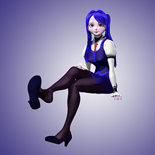 Jill Stingray por Leonardo Cervantes (Zbrush). 3D, 3D Character Design, 3D Modeling, and Character Design project by Leonardo Daniel Cervantes Larraga - 03.11.2025
