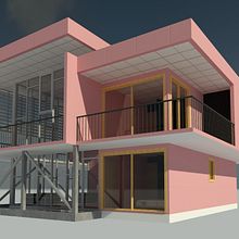 CASA DOOM_CJJ. Projekt z dziedziny 3D,  Architektura, Architektura c, frowa, Architektura wnętrz,  Modelowanie 3D i Wizualizacja architektoniczna użytkownika christian_jj08 - 11.03.2025