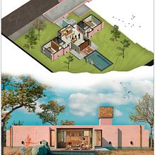 VISUALIZACIÓN ARQUITECTÓNICA. Architecture, Architectural Illustration, Digital Architecture, Digital Illustration, L, and scape Architecture project by Estefany Arreola Sánchez - 03.11.2025