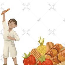 No podemos comer plata. Digital Illustration, Drawing, Character Design, Narrative, Children's Illustration, Editorial Illustration, Picturebook, and Children's Literature project by Sharon Barcs - 03.11.2025