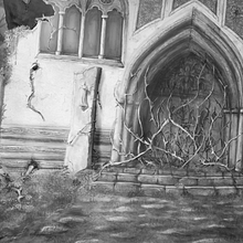 Cathedral of Thorns. Concept Art, Video Games, and Digital Illustration project by marycreations19 - 03.11.2025