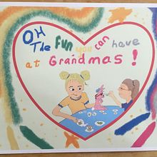 A Visit to Grandma’s. Drawing, Figure Drawing, and Sketching project by Linda Baehr - 03.11.2025