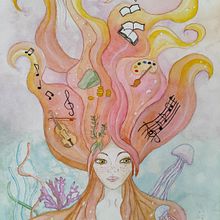 Limitless Imagination . Watercolor Painting, Creativit, Stor, and telling project by Isis da Fonseca - 03.12.2025