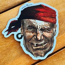 Pirate Sticker. Traditional illustration, Digital Illustration, Fine Arts, Painting, Children's Illustration, Acr, and lic Painting project by Sean McGraw - 03.12.2025
