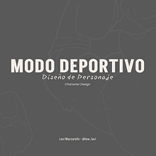 Modo deportivo . % Lau Mazzarelo tarafından hazırlanan Karakter Tasarımı projesi - 03.15.2025