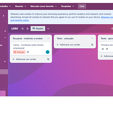 trello para projeto. Creative Consulting, Design Management, Management, Productivit, Marketing, and Web Development project by Marcelo Valadoika - 03.15.2025