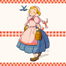 Personajes  . Ilustrasi Digital proyek oleh Laura Díez - 03.16.2025