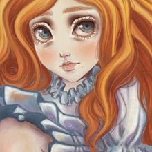 Esperando por ti. Digital Illustration, Drawing, Fine Arts, Painting, Character Design, Creativit, Digital Drawing, Children's Illustration, Editorial Design, Digital Painting, Portfolio Development, Children's Literature, Manga, and Decorative Painting project by Isabel Cruz - 03.17.2025