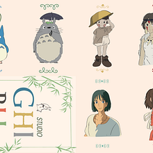 Studio Ghibli Zine. Digital Illustration project by Mercedes Albrisi - 03.17.2025