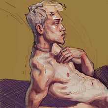 Male Portraits. Digital Illustration project by Ilai Raz - 03.19.2025