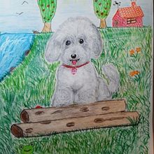 UNA TARDE DE VERANO. Traditional illustration, Drawing, and Children's Illustration project by Andrea Lopez - 03.20.2025