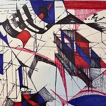 “Engineered Expression: A Fusion of Structure and Creativity”. Un progetto di Illustrazione con inchiostro, Architettura, Artigianato e Illustrazione architettonica di Axcileric Soriano - 20.03.2025